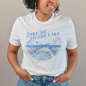 Adult Take Me To The Lake- Woman's Adult Large