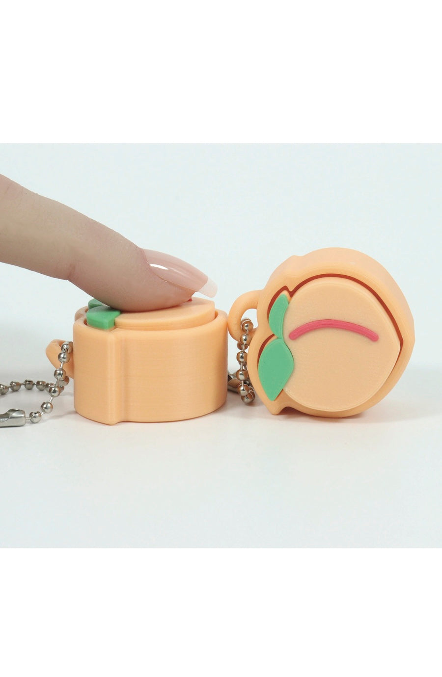 Peach 3D-Printer fidget clicker toy