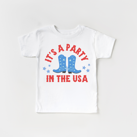 Children's Party in the USA 4th of July T-Shirt