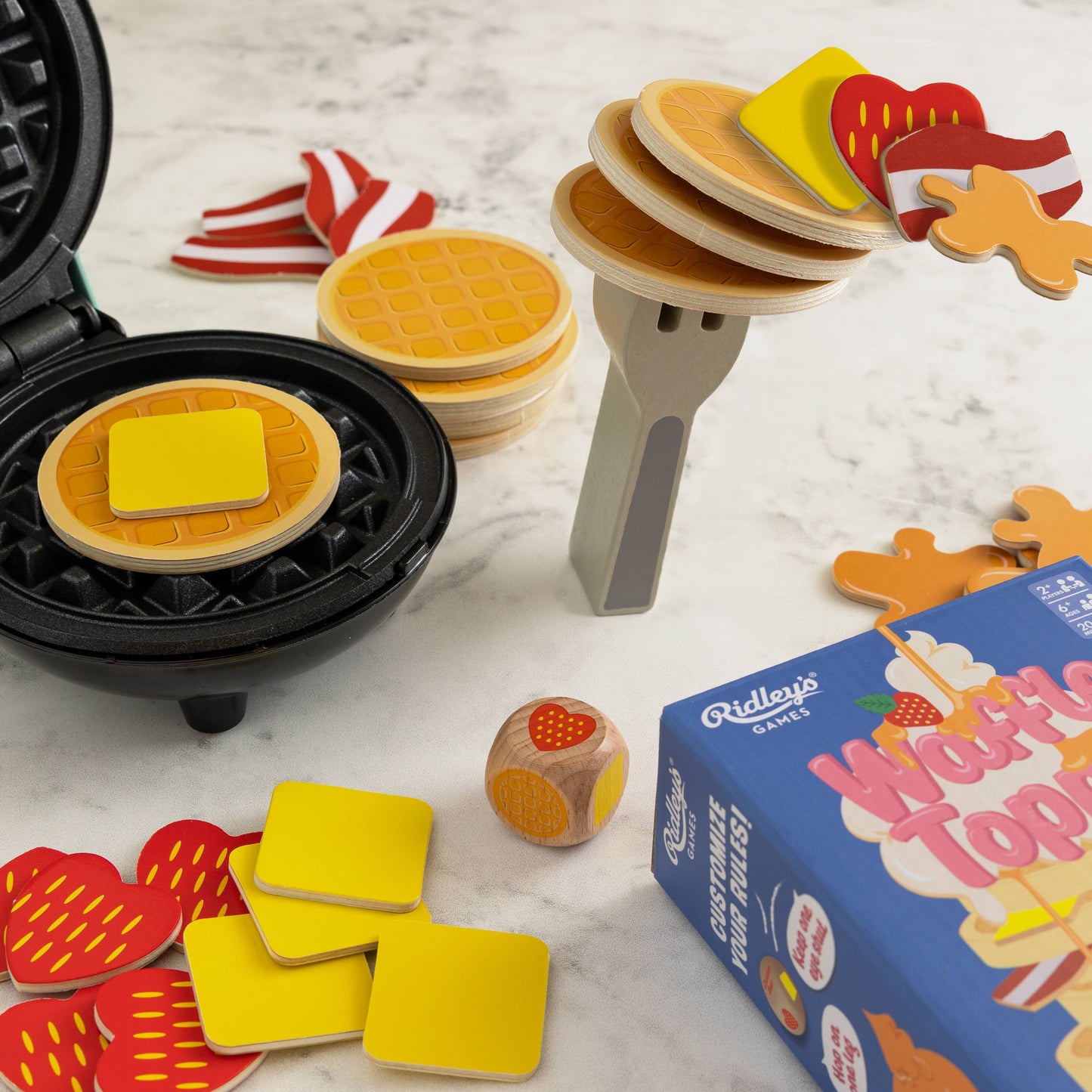 Waffle Topple Game