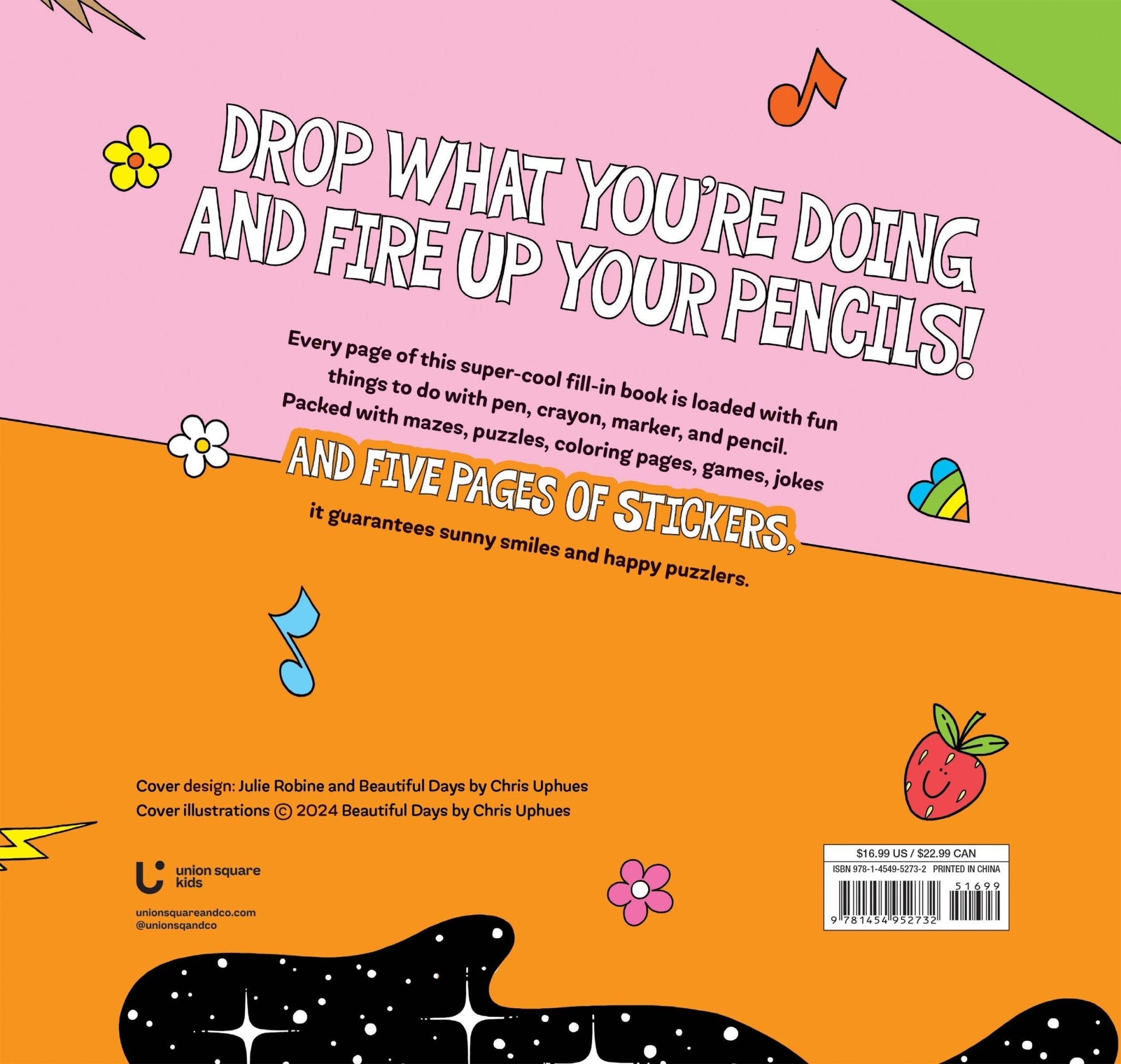 Melt Your Pencil: A Super Fun Activity Book! - Foxy’s
