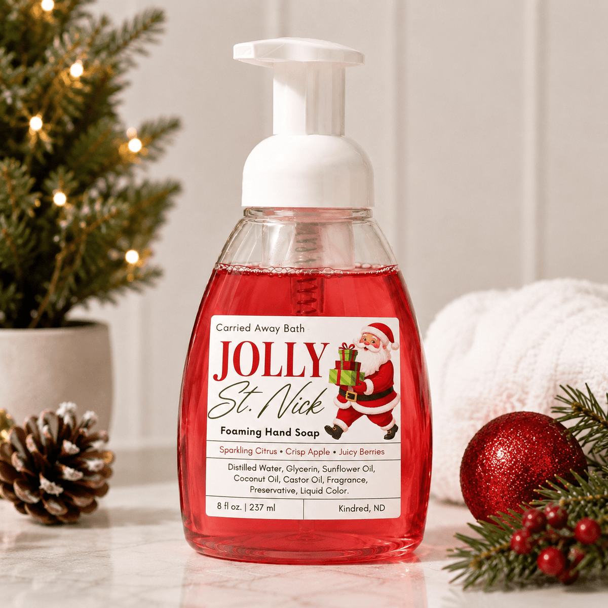 Jolly St. Nick Foaming Hand Soap - Foxy’s