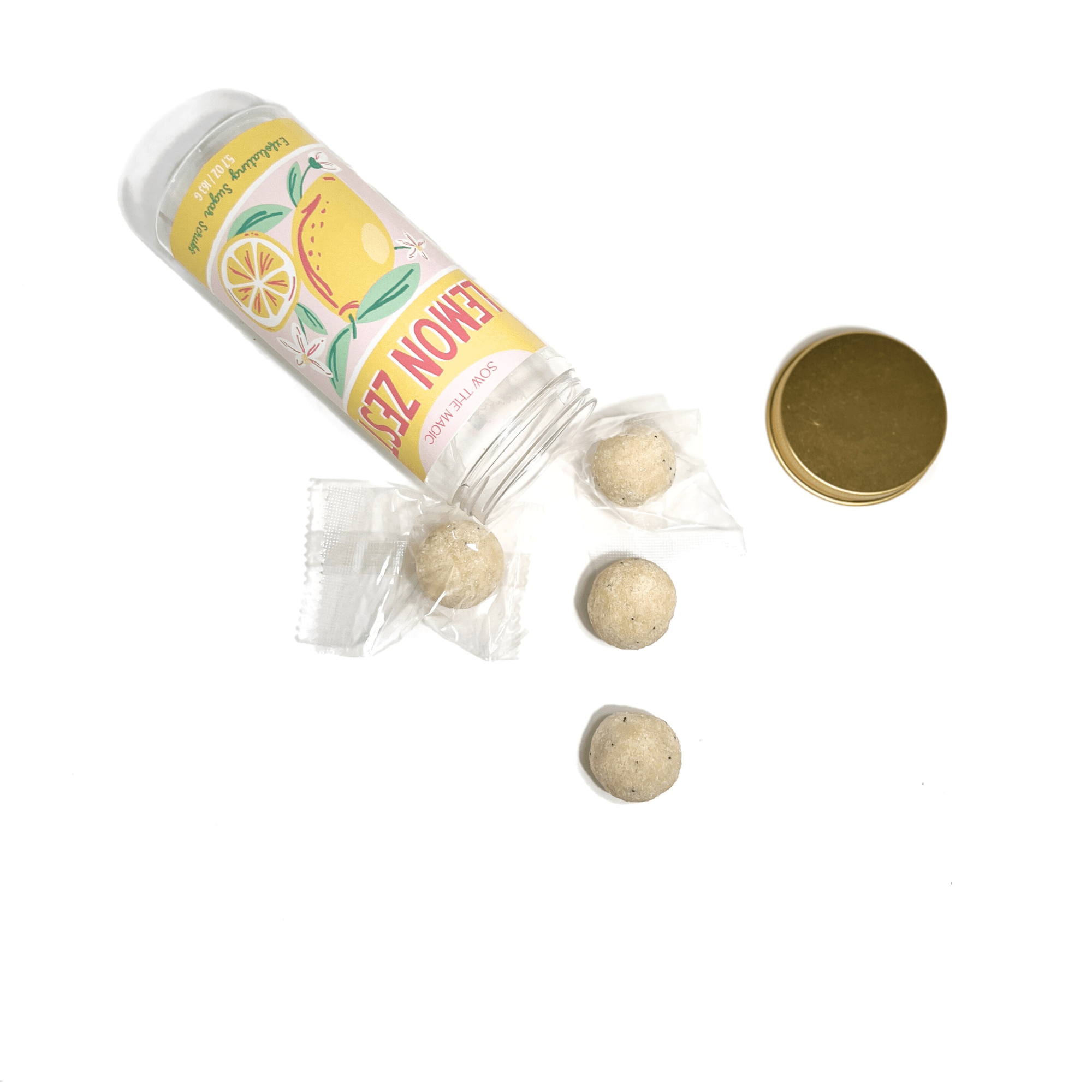 Lemon Zest Exfoliating Sugar Scrubs - Foxy’s