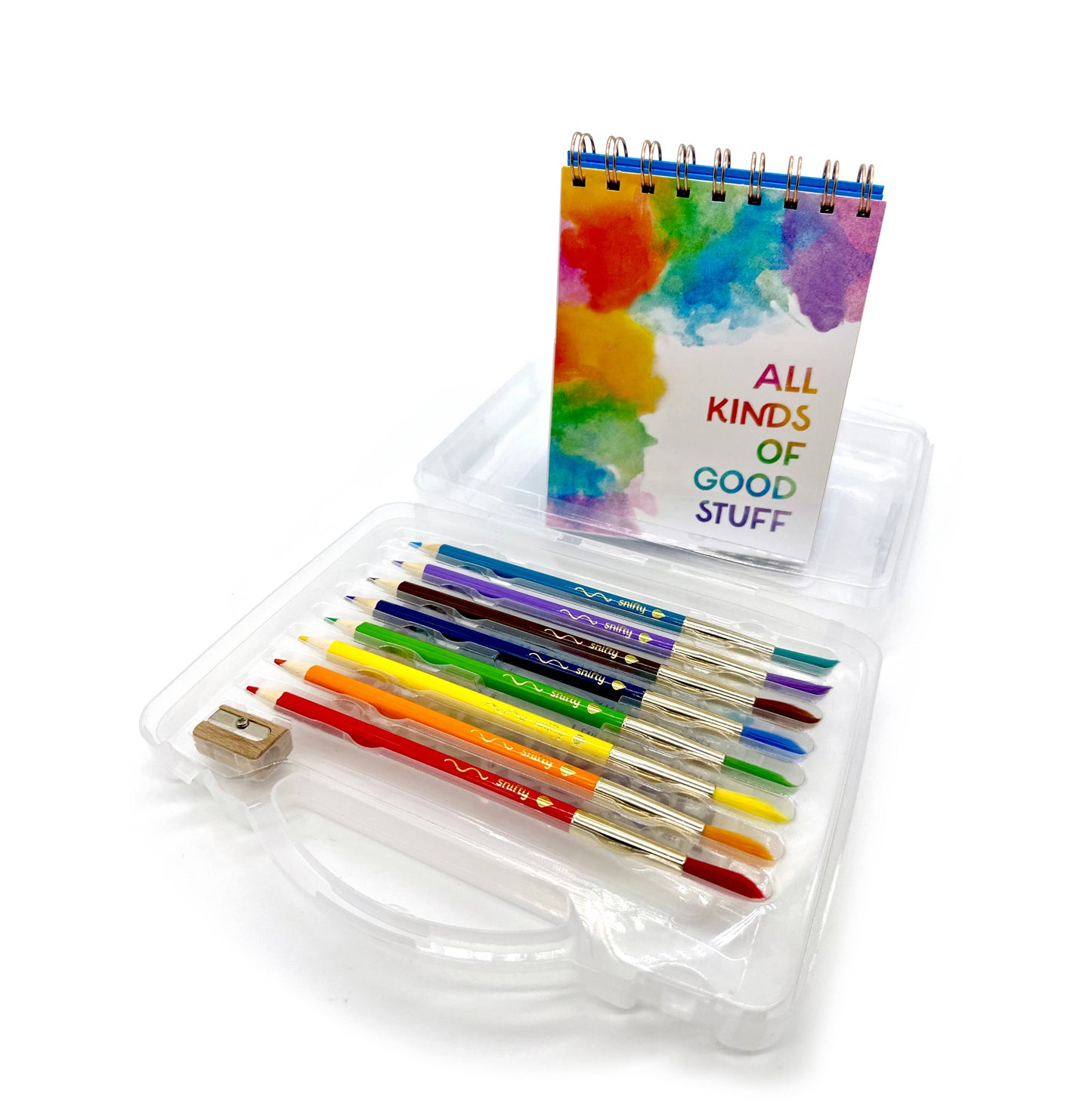 Watercolor Pencil/Paintbrush Kit