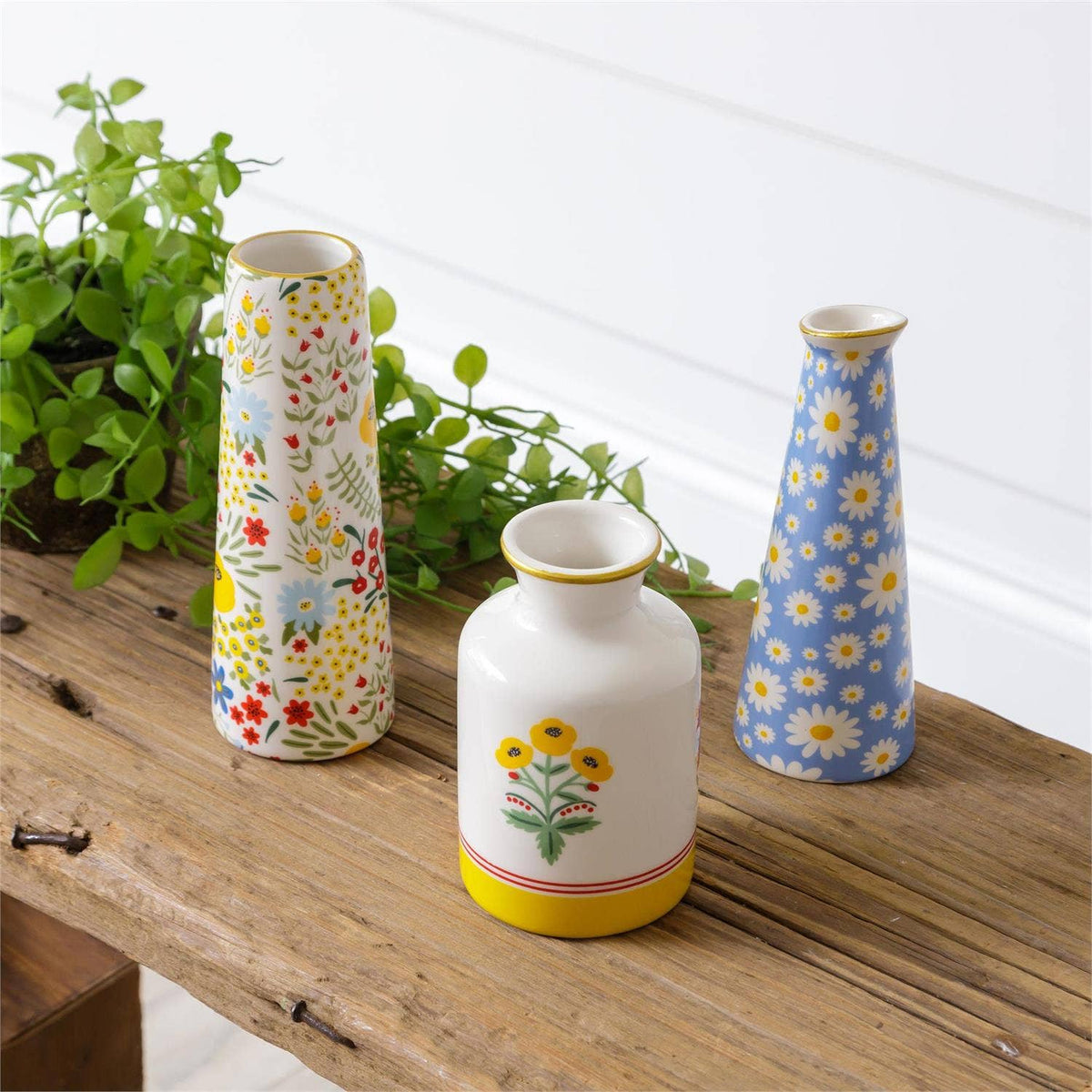Scattered Petals Bud Vases