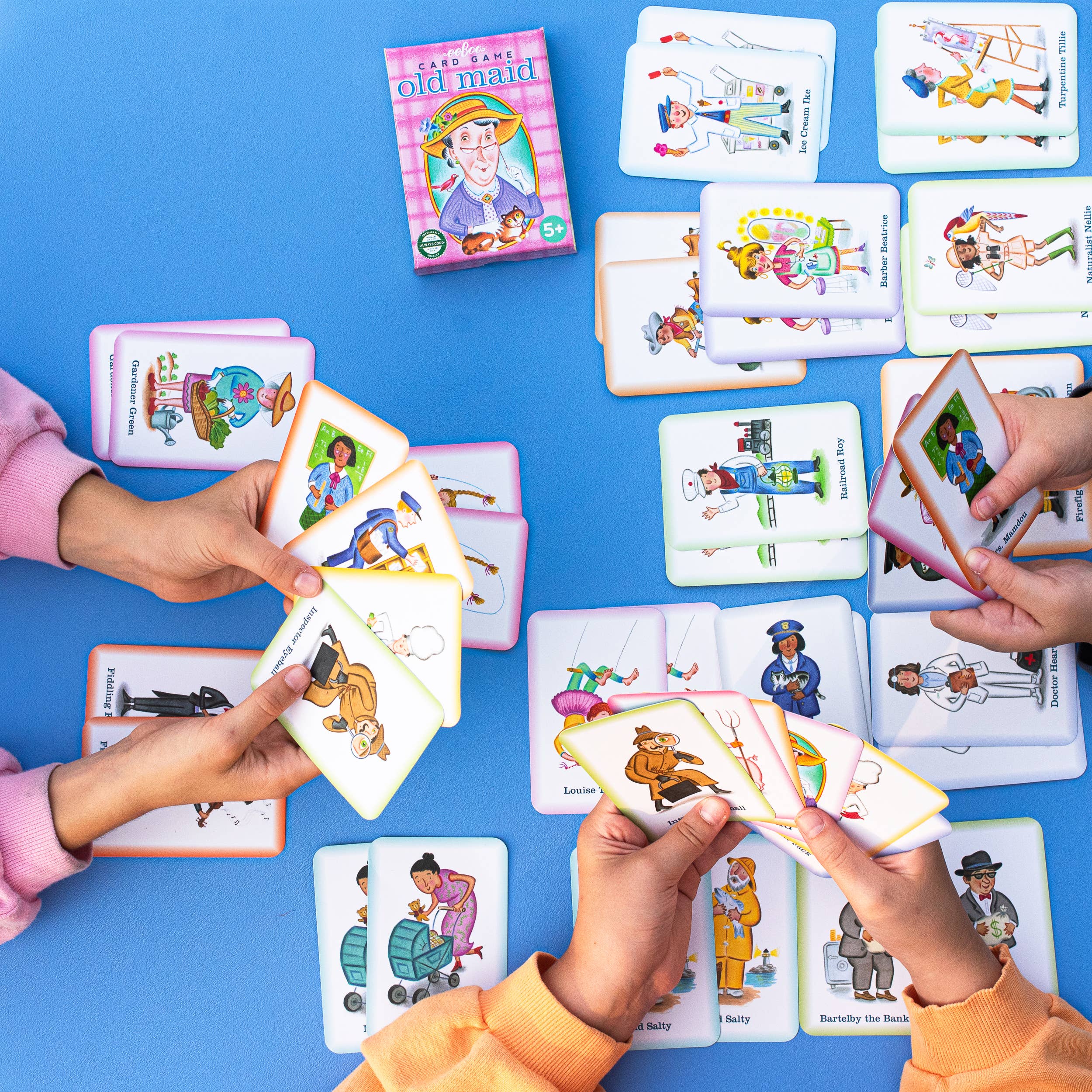 Old Maid Playing Cards