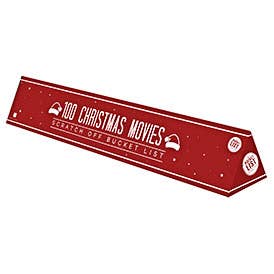 100 Christmas Movies Bucket List Poster - Foxy’s