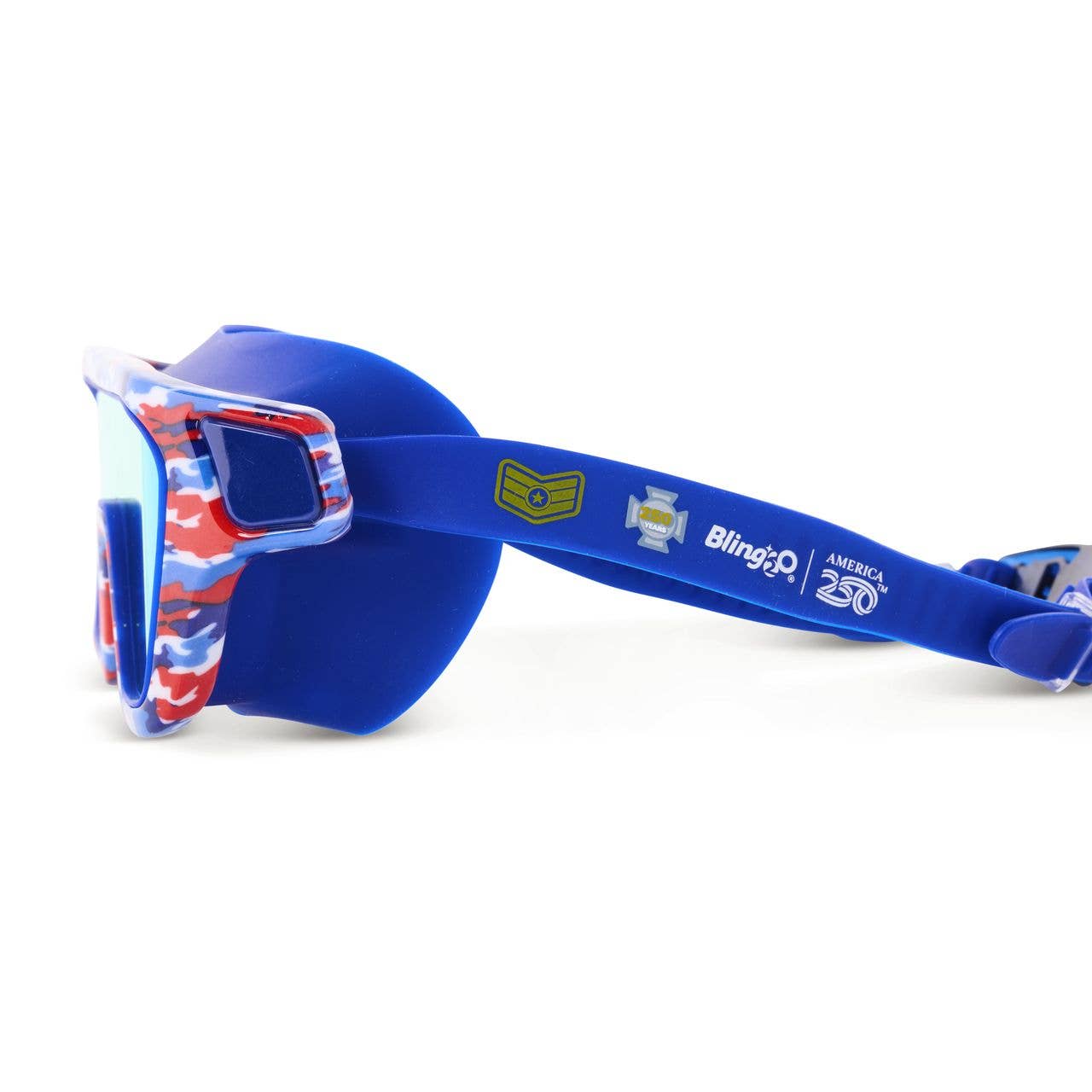 COMMANDER IN CAMO, AMERICA 250, KIDS SWIM GOGGLES - Foxy’s