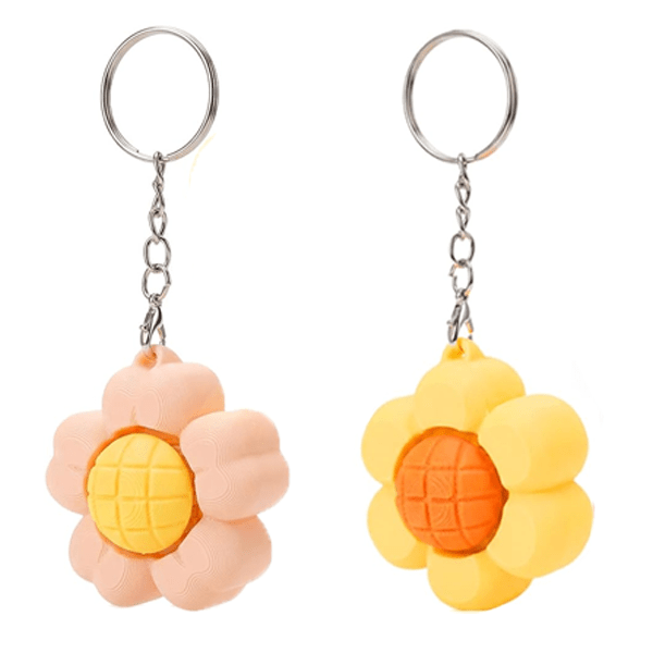 Flower Fidget Clicker Keychains - Foxy’s