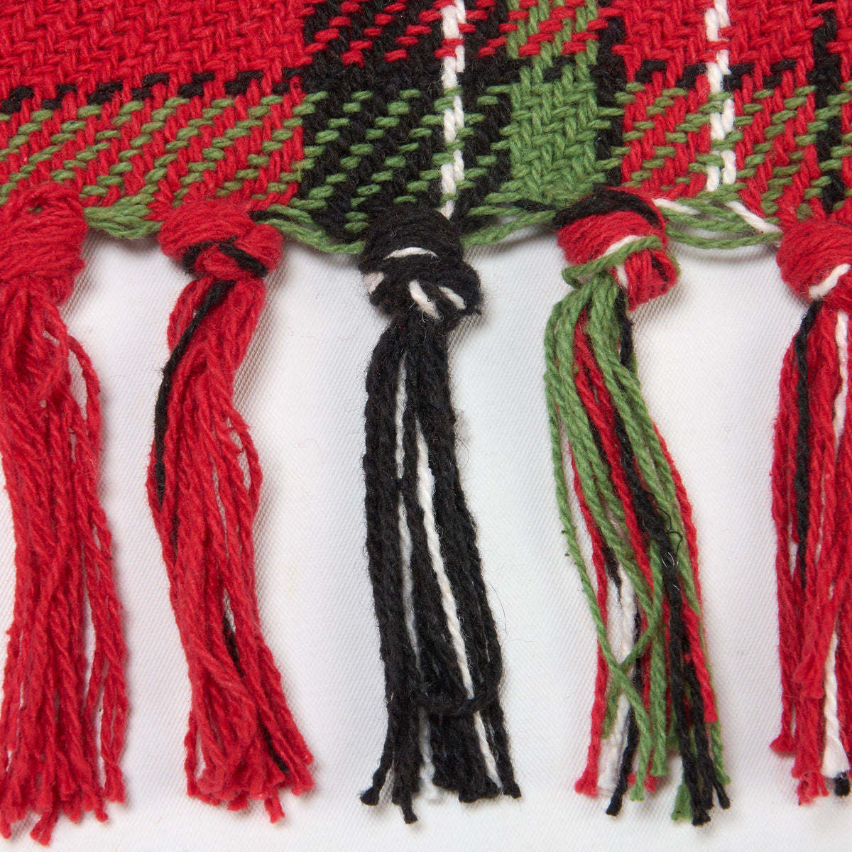 Red Plaid Throw | Christmas Blanket