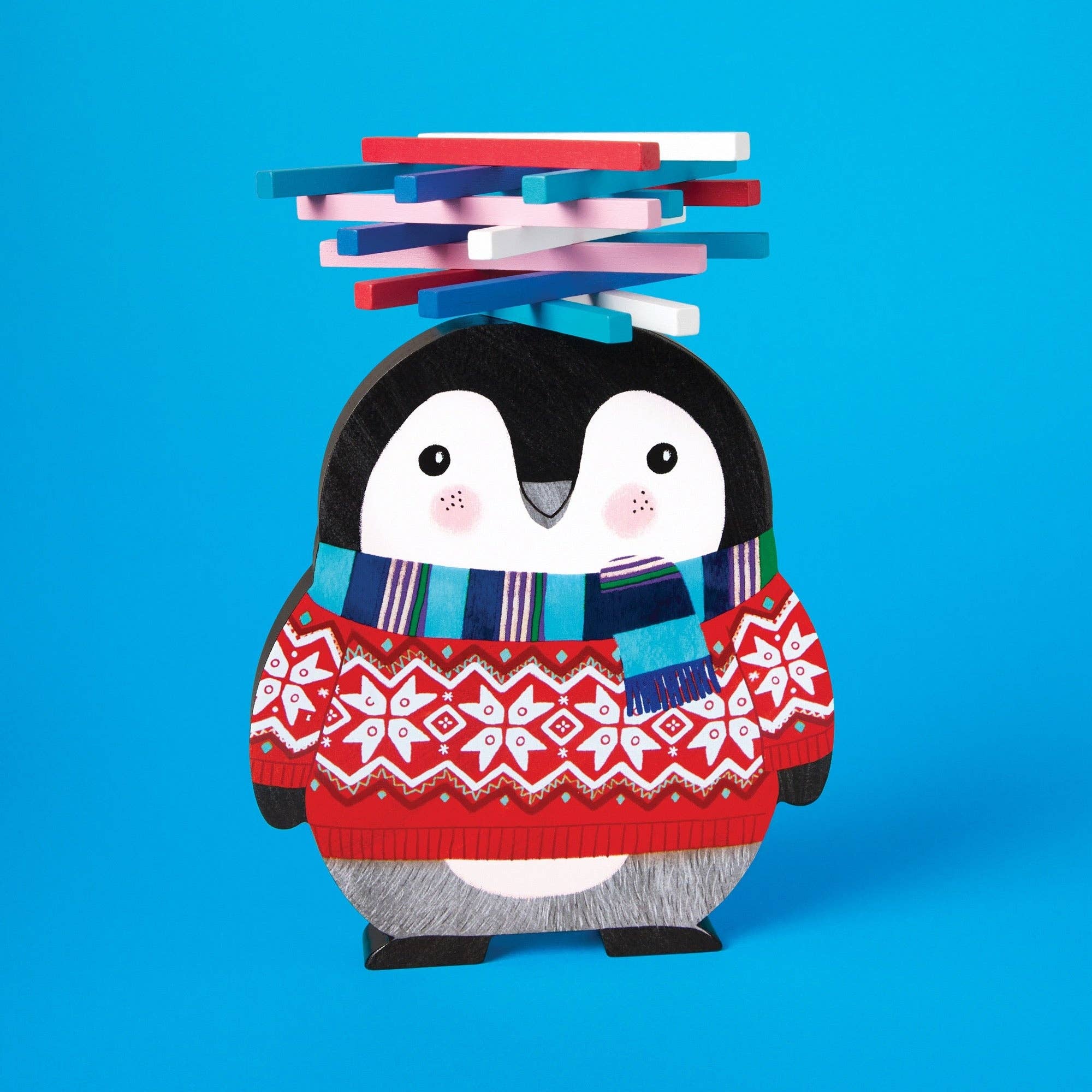 Penguin Stack - up Wooden Balancing Game - Foxy’s
