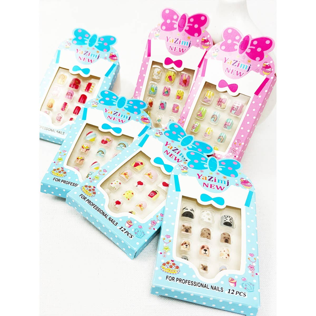Myster Lovely Press On Kids Nails Set - Foxy’s