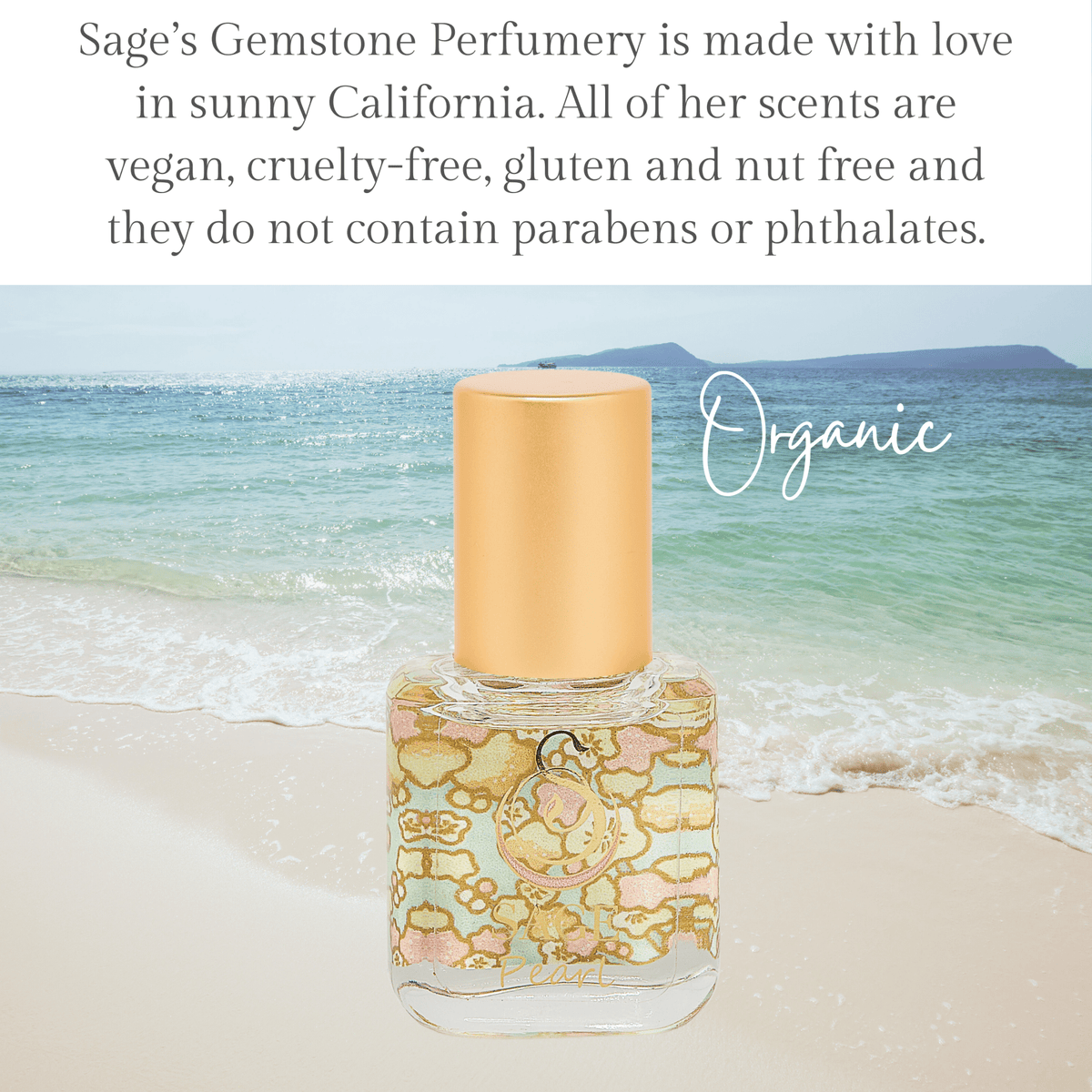 Pearl Organic Perfume Roller - Mini Perfume Oil - Extract - 1/4 oz - Foxy’s