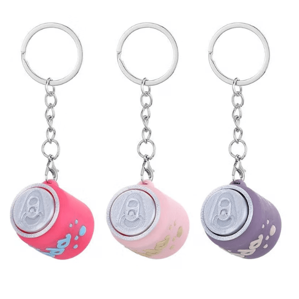 Soda Pop Can Fidget Clicker Keychains - Foxy’s