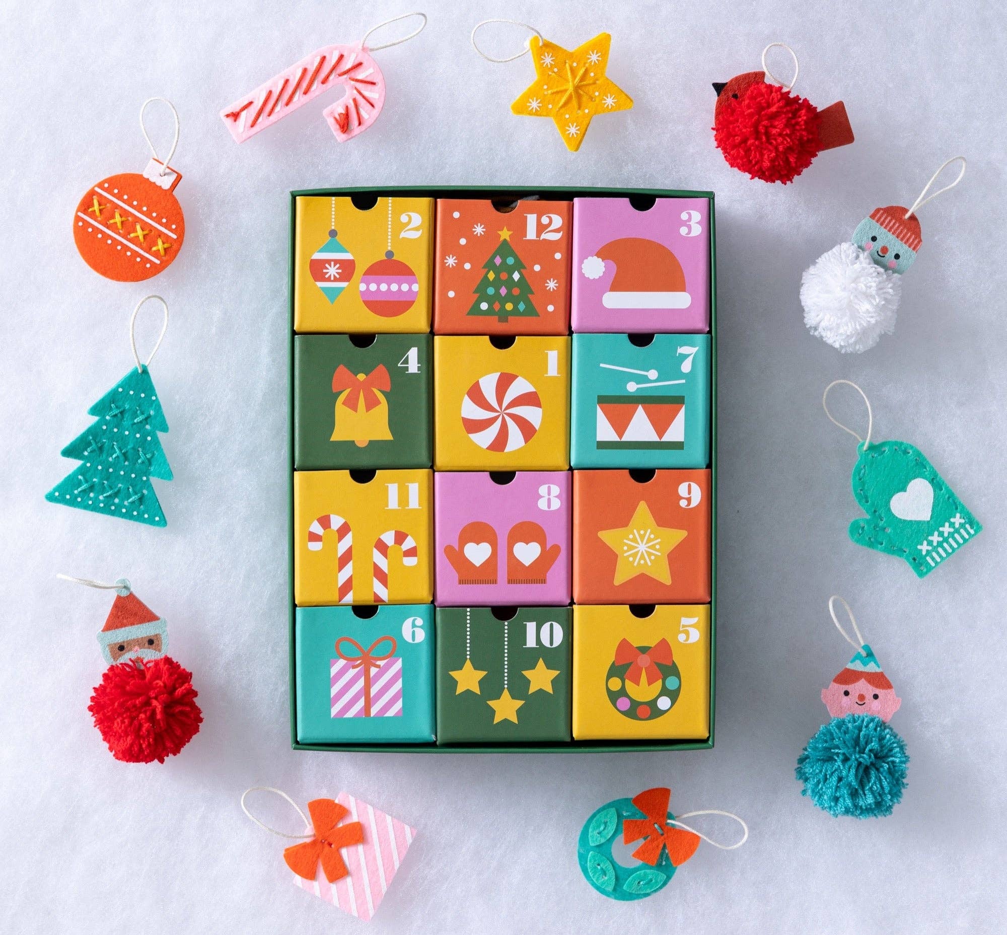 12 Crafts of Christmas Advent Calendar - Foxy’s