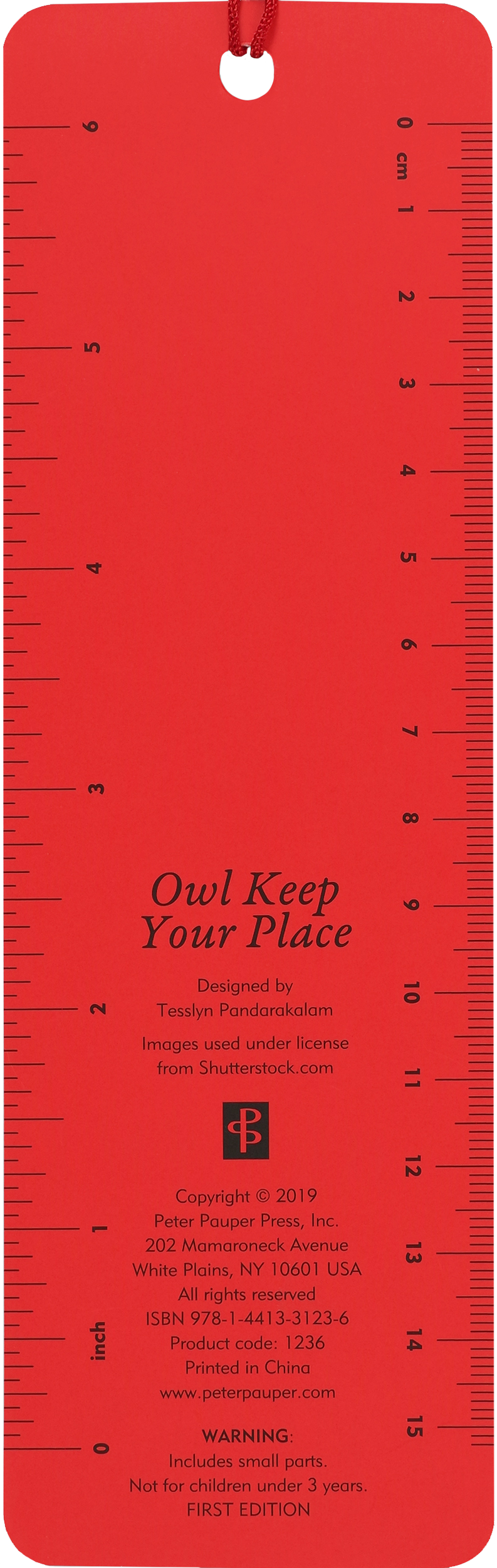 Owl Keep Your Place Youth Bookmark