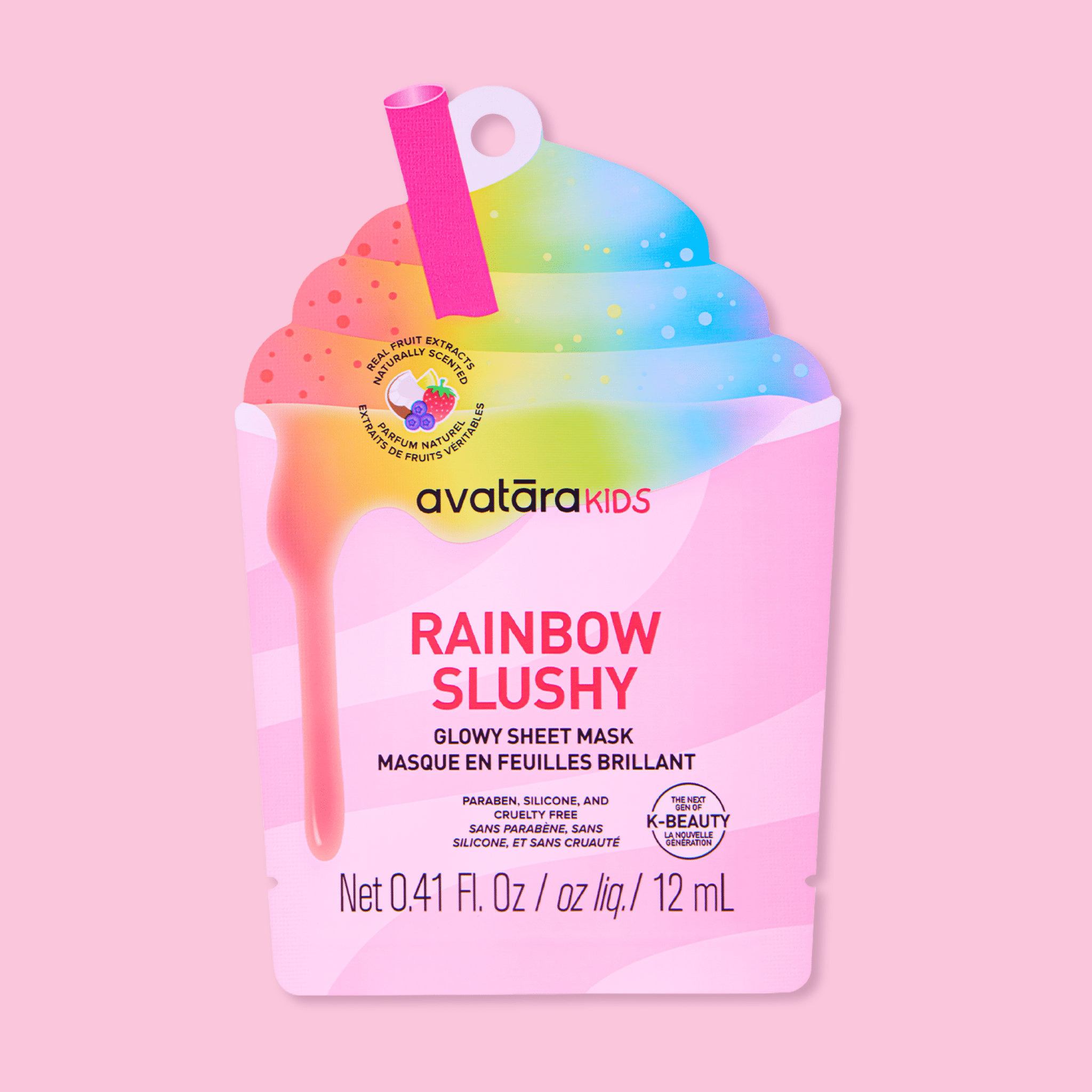 Rainbow Slushy Kid's Mask - Foxy’s