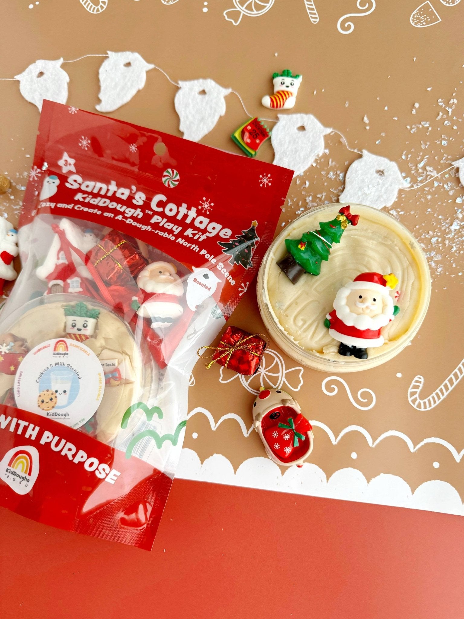 Santa's Cottage KidDough Play Kit - Foxy’s