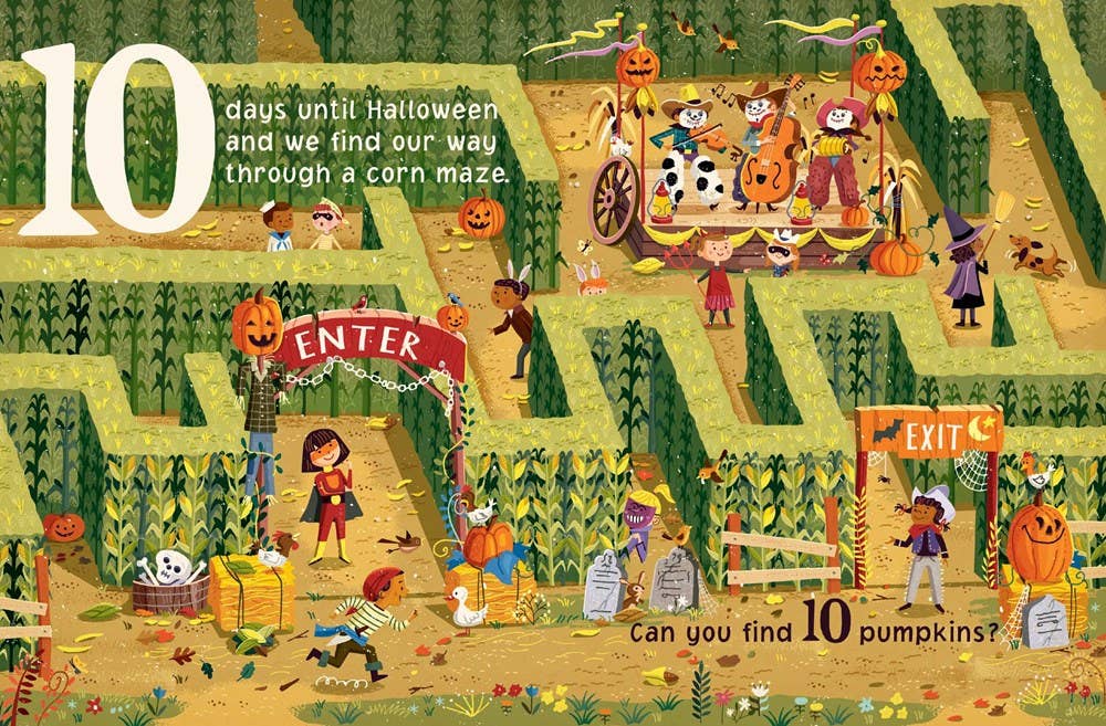 Countdown to Halloween Children's Book - Foxy’s