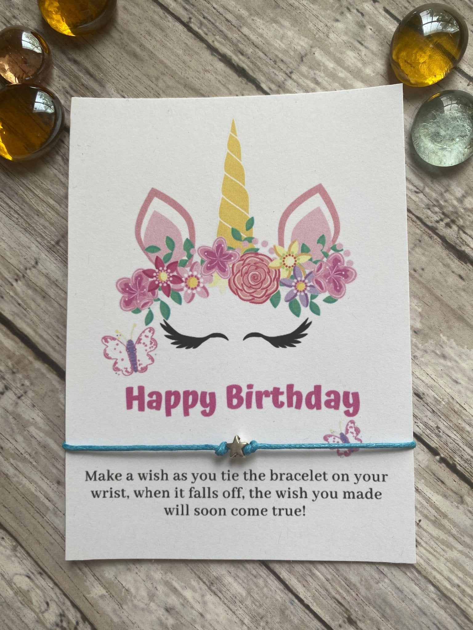 Birthday wish bracelet - Foxy’s