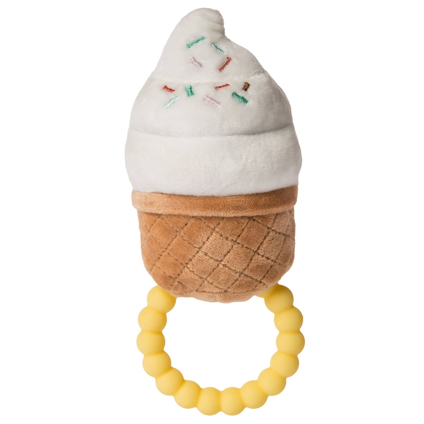 Sweet Soothie Sprinkly Ice Cream Teether Rattle