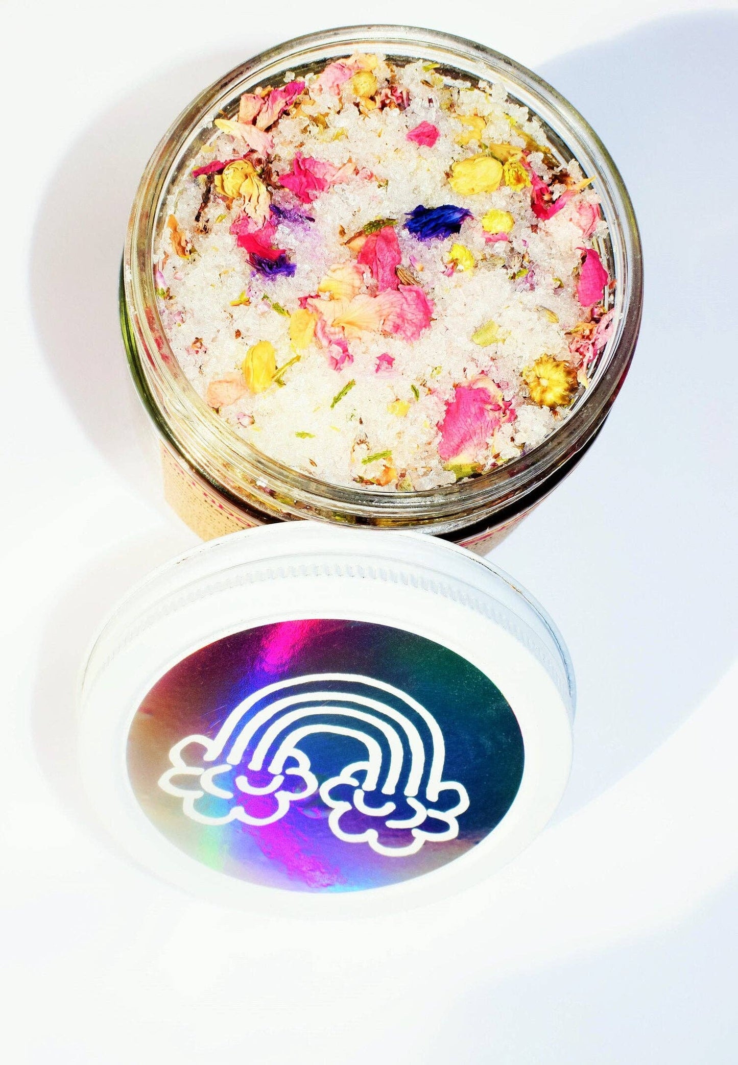 Rainbow Flower Bathing Salts