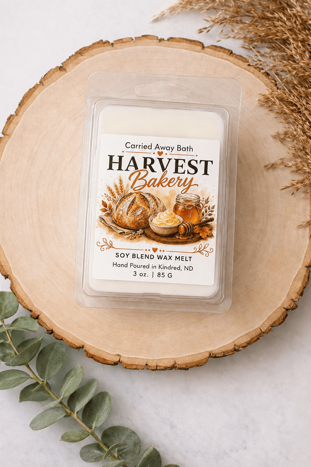 Harvest Bakery Wax Melts | Fresh Bread & Honey Butter - Foxy’s