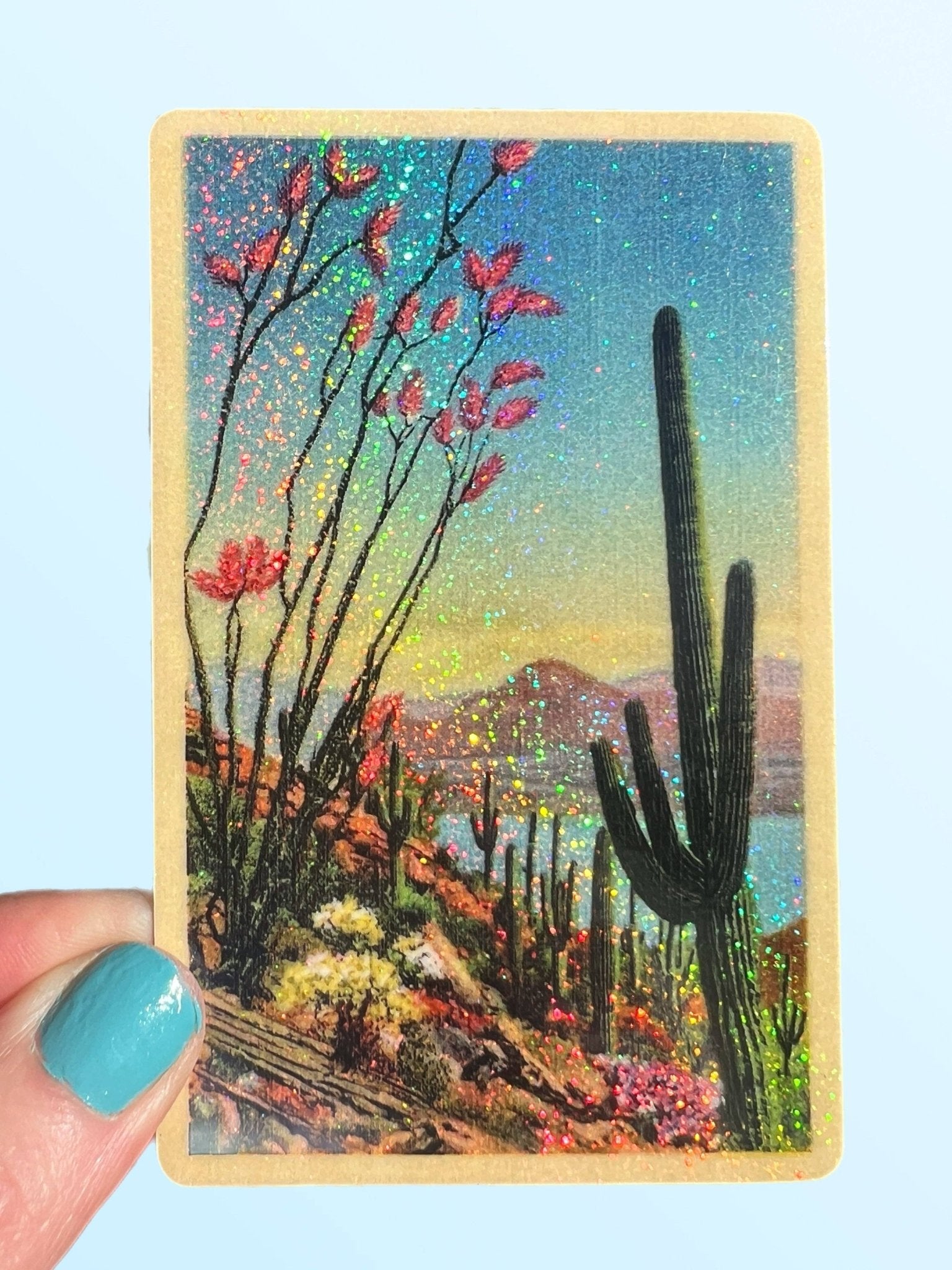 Desert Plants STICKER 4 Inch - Foxy’s