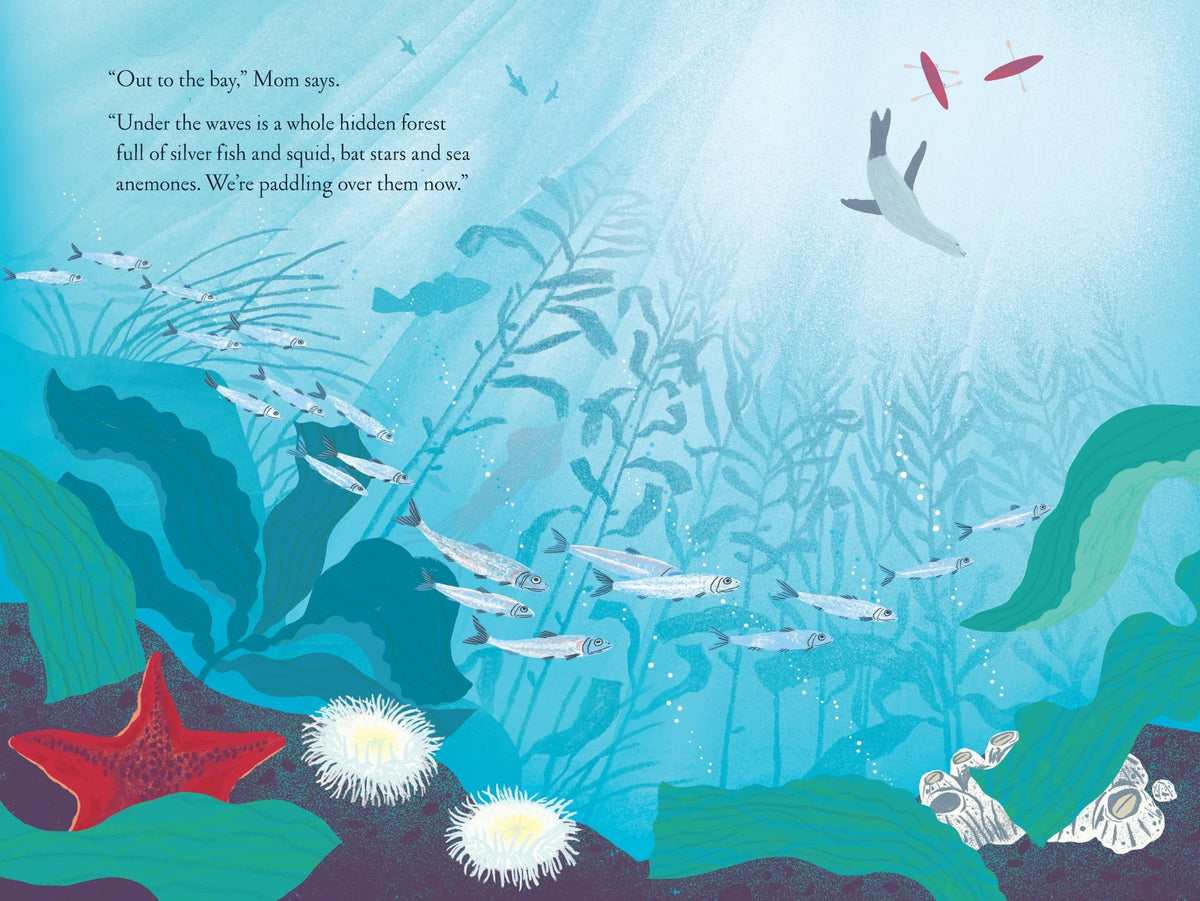 Over and Under the Waves (Paperback) | Children's Book - Foxy’s