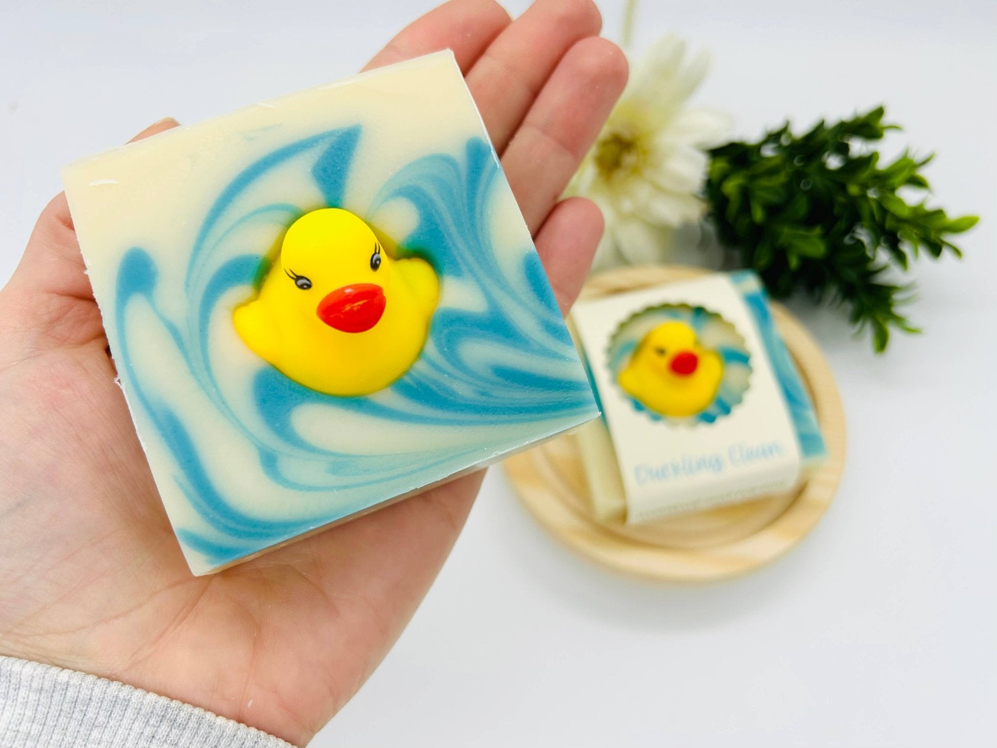 Duckling Clean Handmade Soap Bar for Kids NATURAL VEGAN - Foxy’s