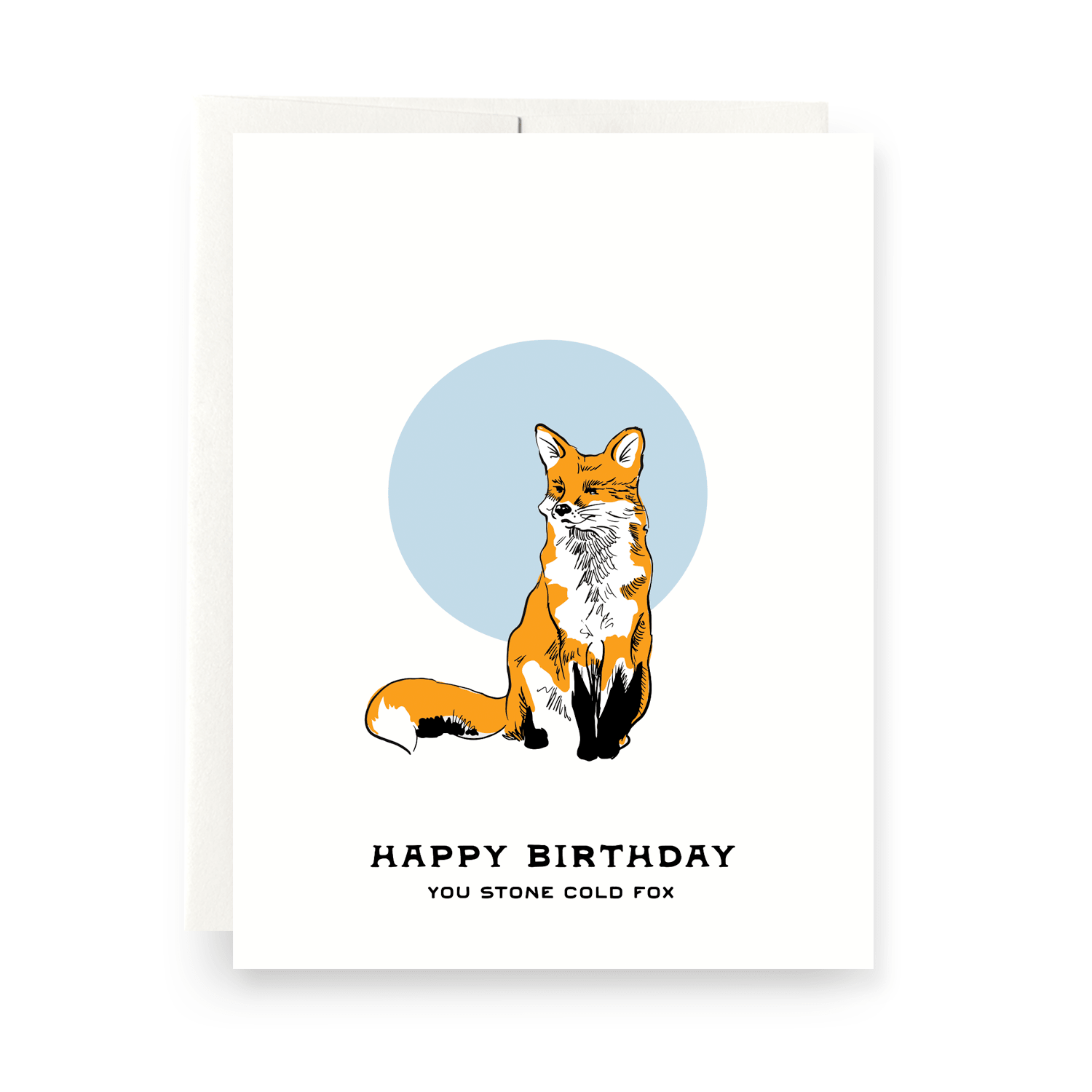 Fox Birthday Greeting Card - Foxy’s