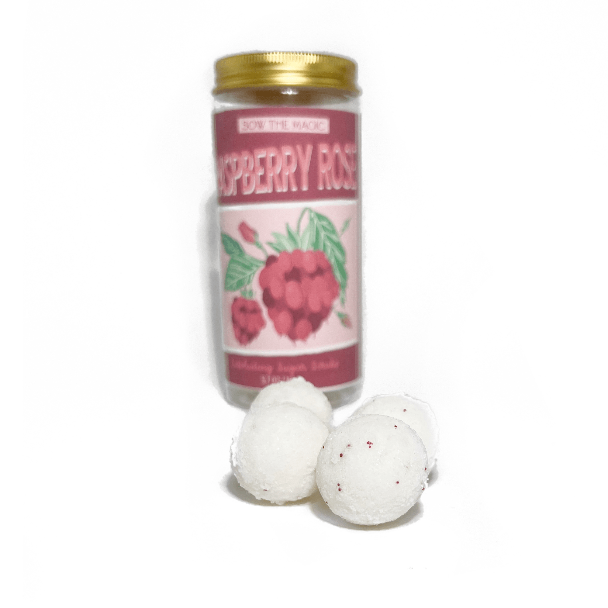 Raspberry Rose Exfoliating Sugar Scrubs - Foxy’s