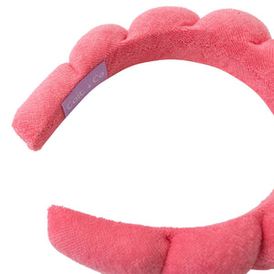 Plush Spa Headband - Pearl | Gem Collection