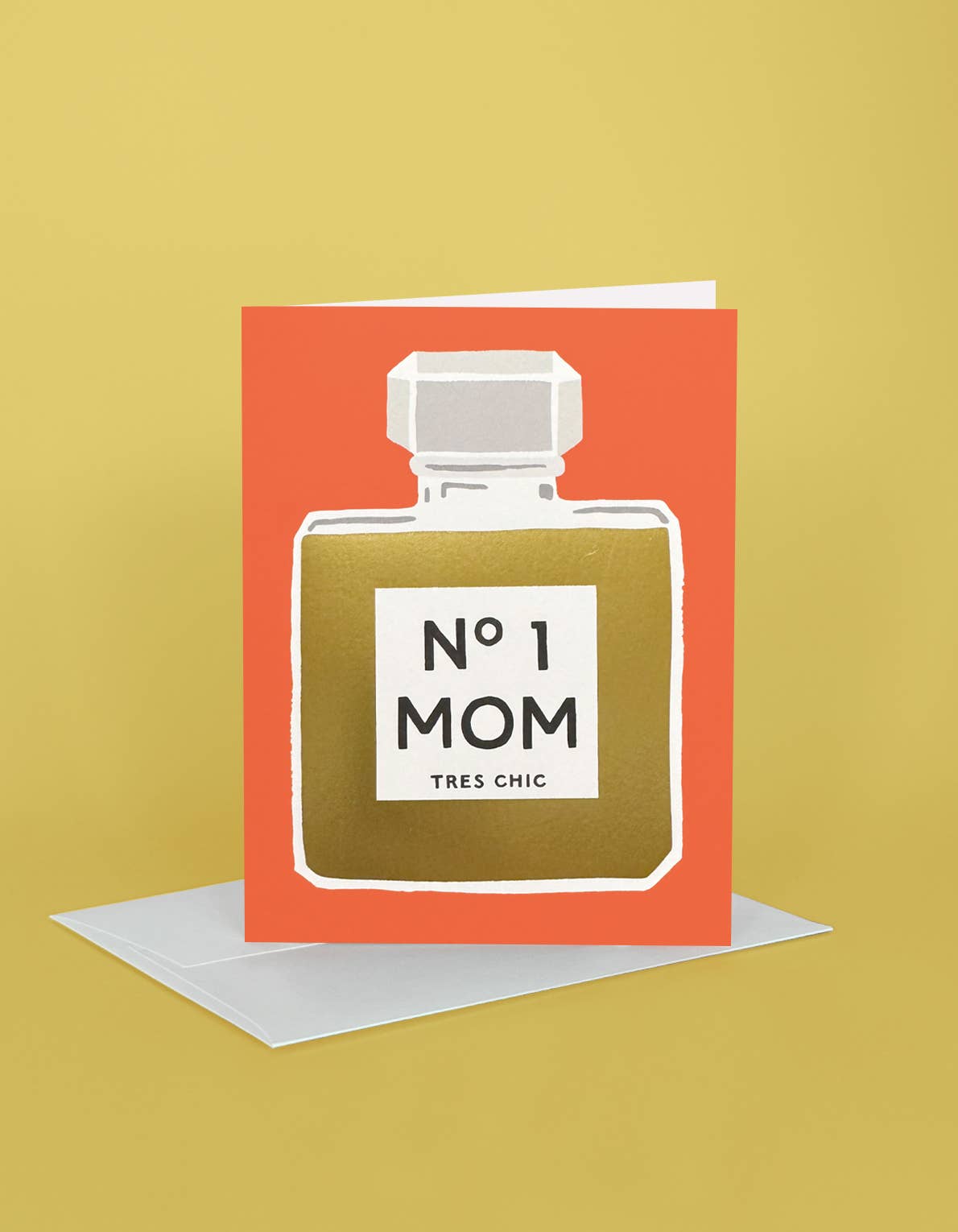 No. 1 Mom Greeting Card - Foxy’s