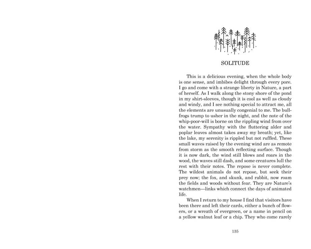 Walden: Life in the Woods | Hardcover Book