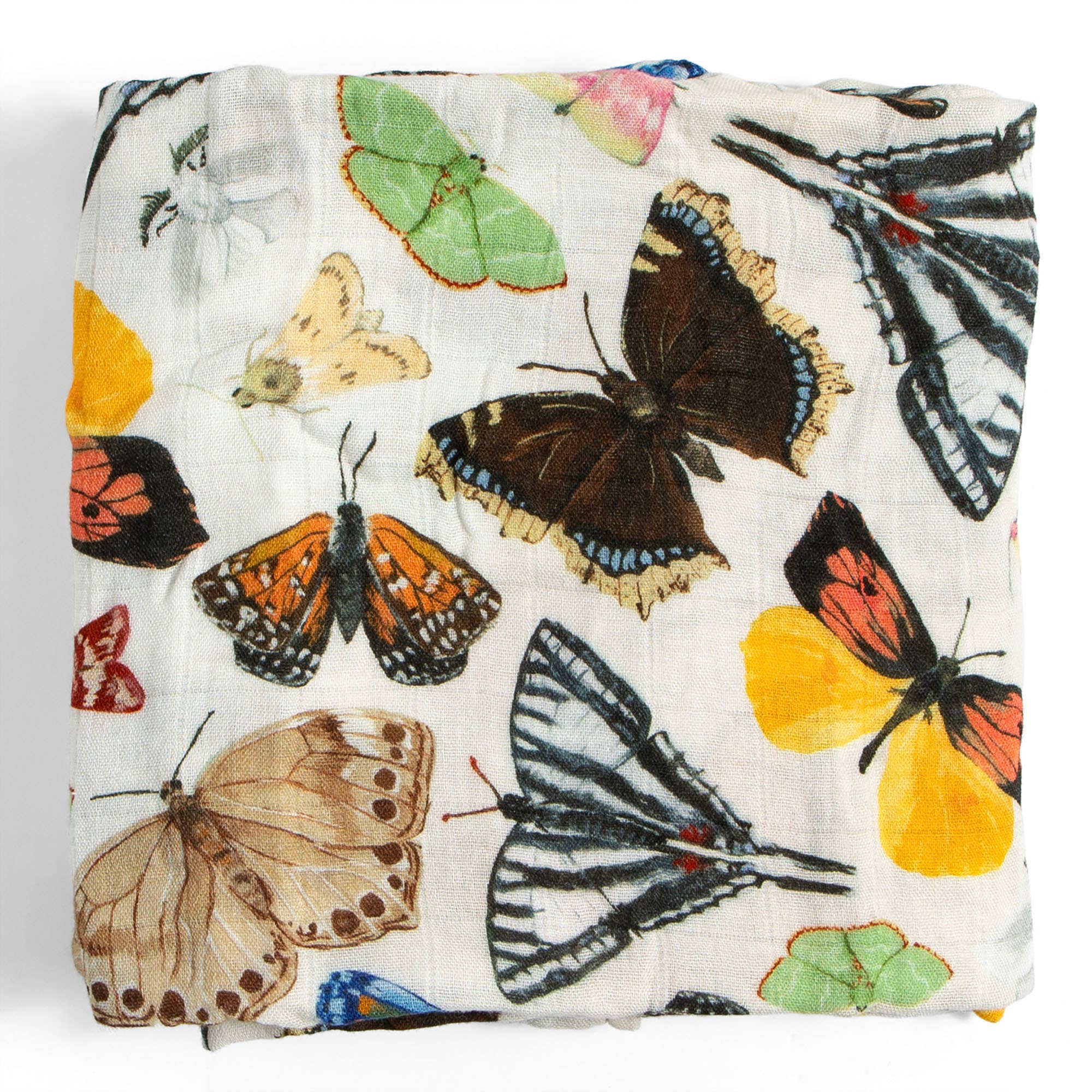 Flutter Friends Butterfly Baby Swaddle Blanket - Foxy’s
