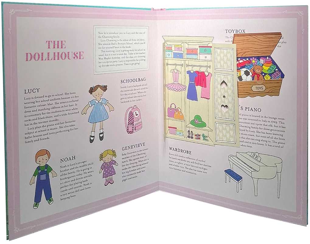 Dollhouse: A Pop - Up Children's Book - Foxy’s