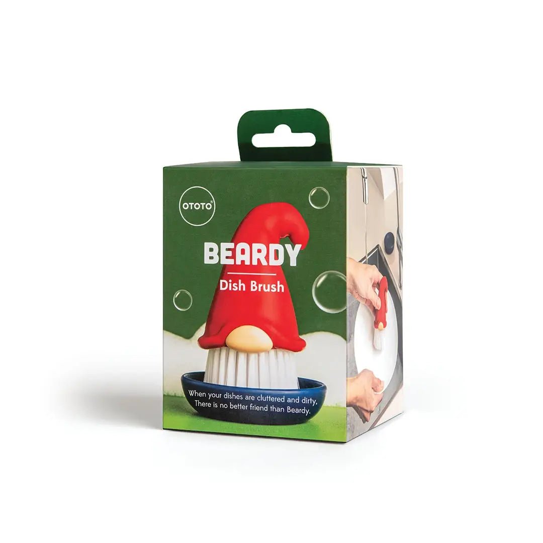 Beardy Dish Brush - Scrub Brush - Foxy’s