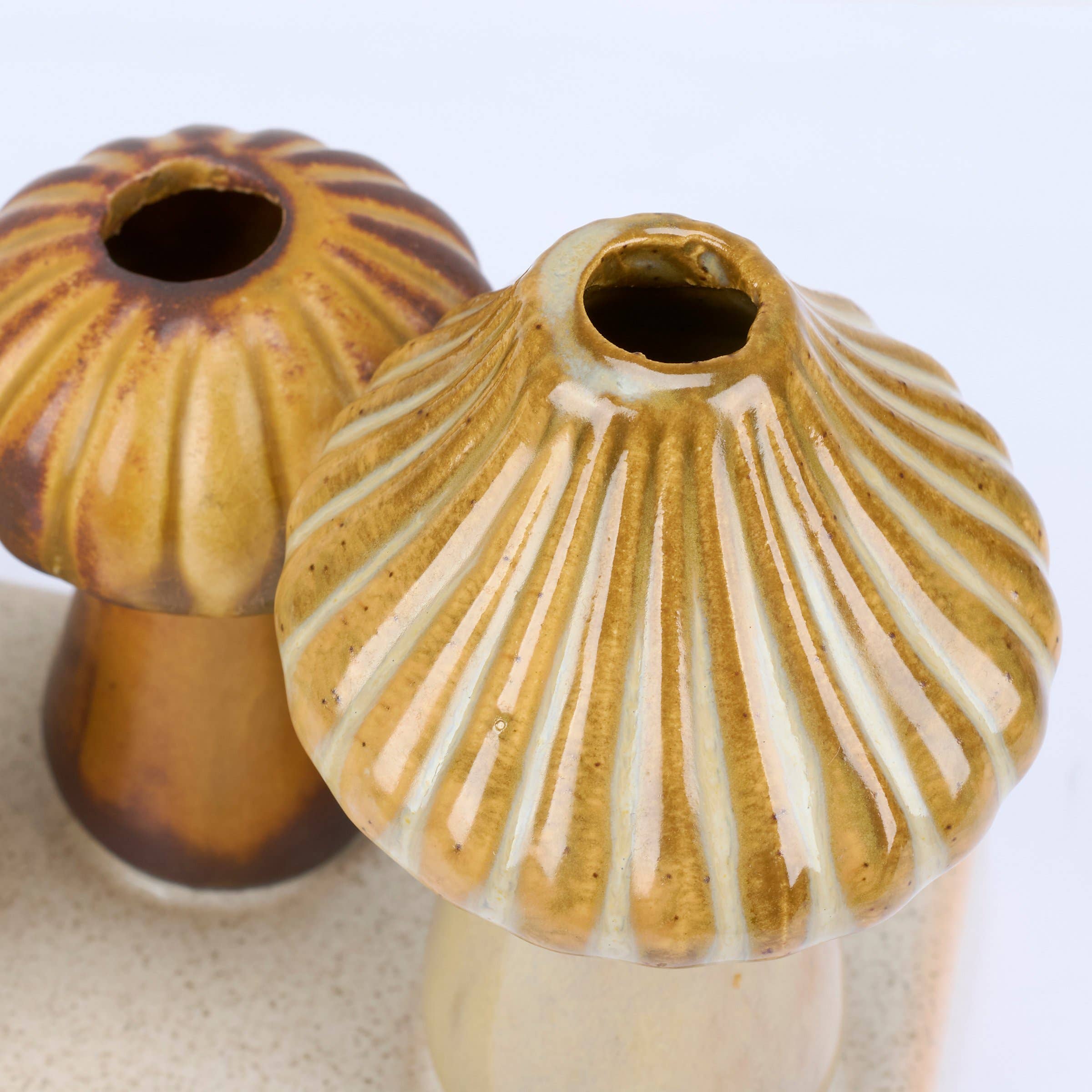Mushroom Bud Vase
