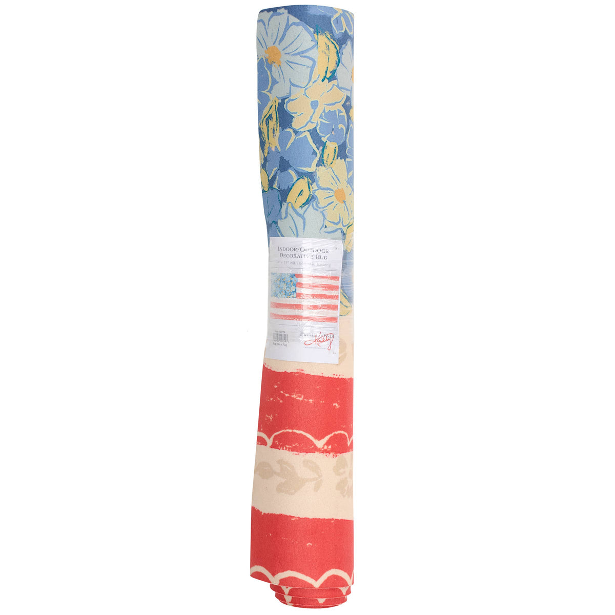 Floral Flag Rug | Indoor/Outdoor