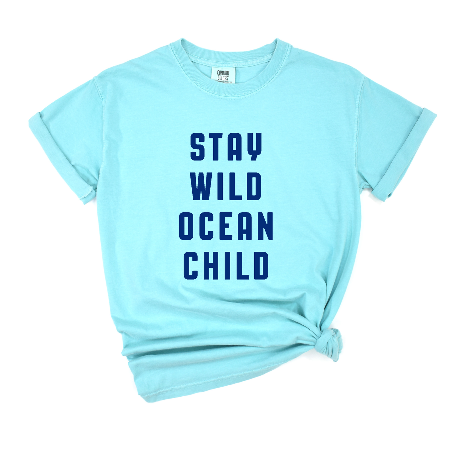 Girls Stay Wild Ocean Child Tee