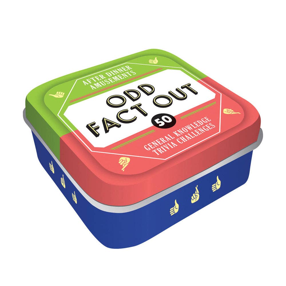 After Dinner Amusements: Odd Fact Out Game - Foxy’s