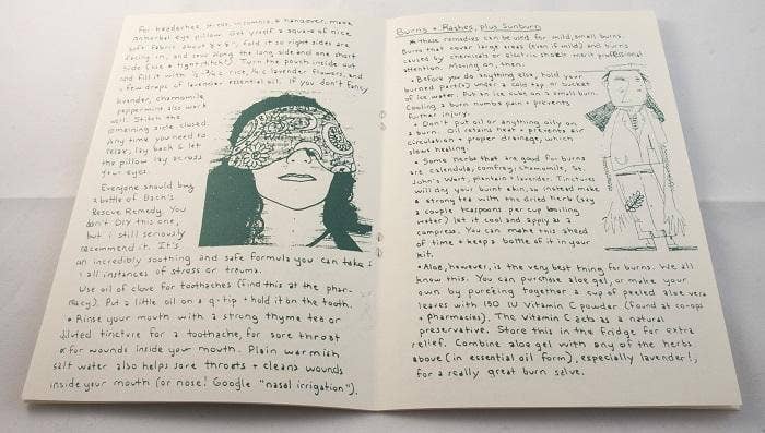 Herbal First Aid: Assembling a Natural First Aid Kit (Zine) - Foxy’s