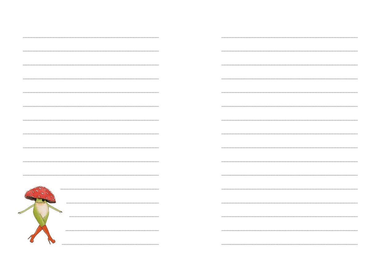 The Little Frog Notebook - Foxy’s
