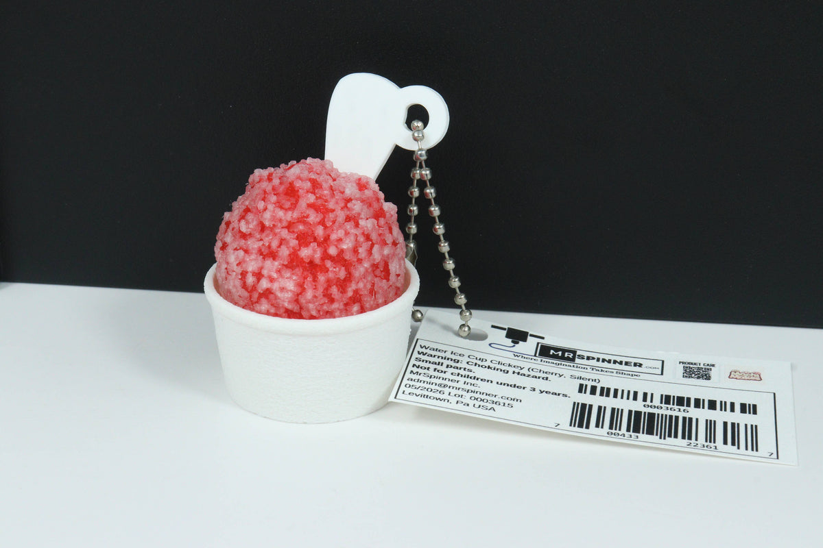 Water Ice/ Shaved Italian Ice Click Fidget - Foxy’s