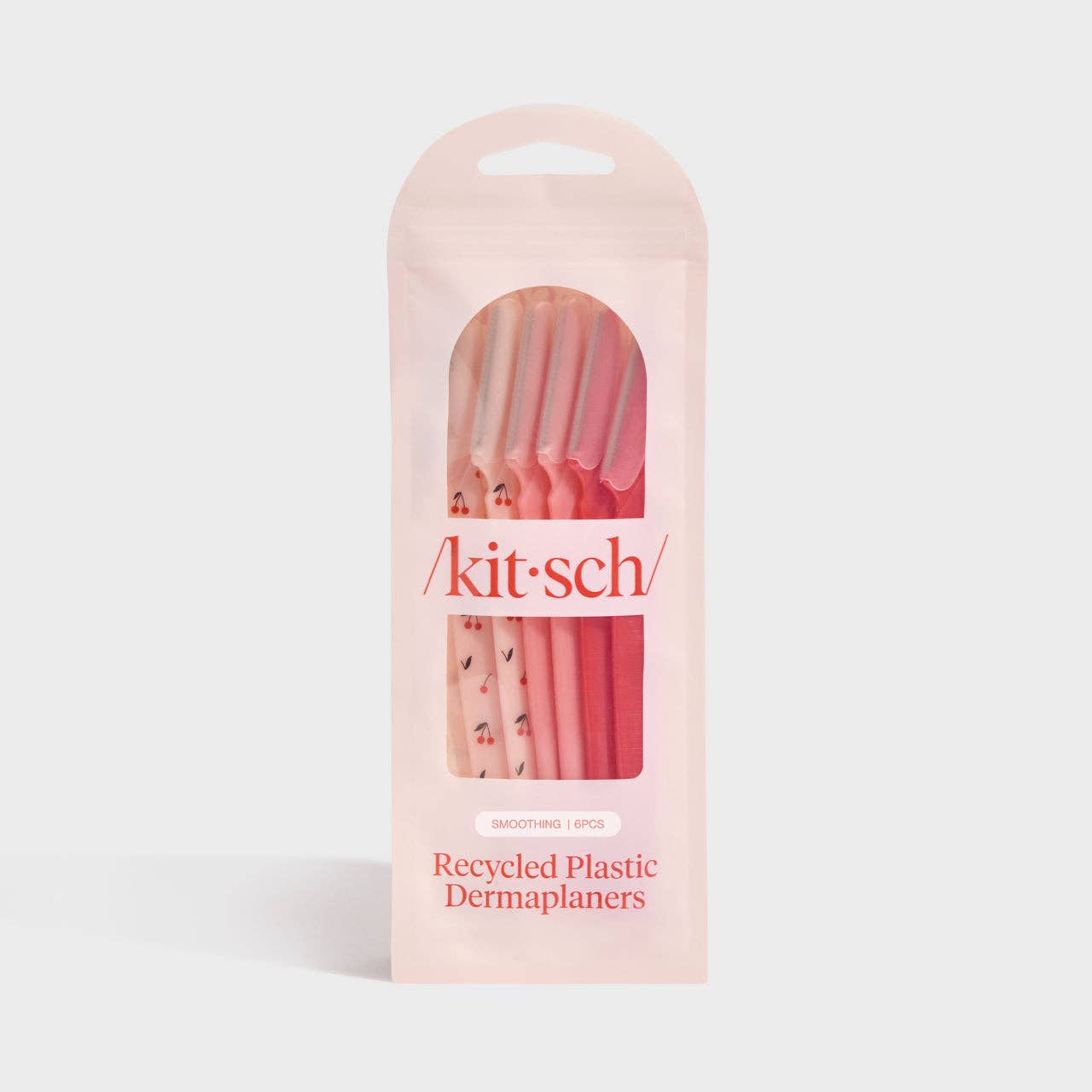 Recycled Plastic Dermaplaners 6pc Set - Asstd Cherry Blossom - Foxy’s