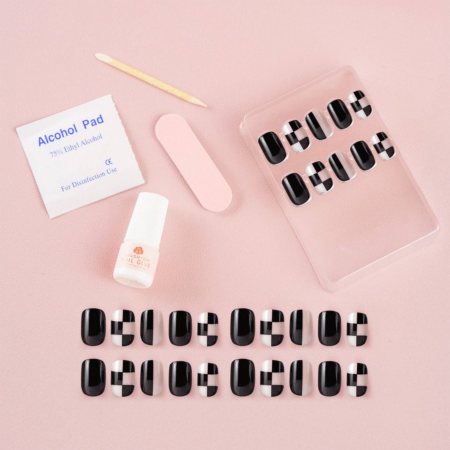 Checkmate Press-On Nails
