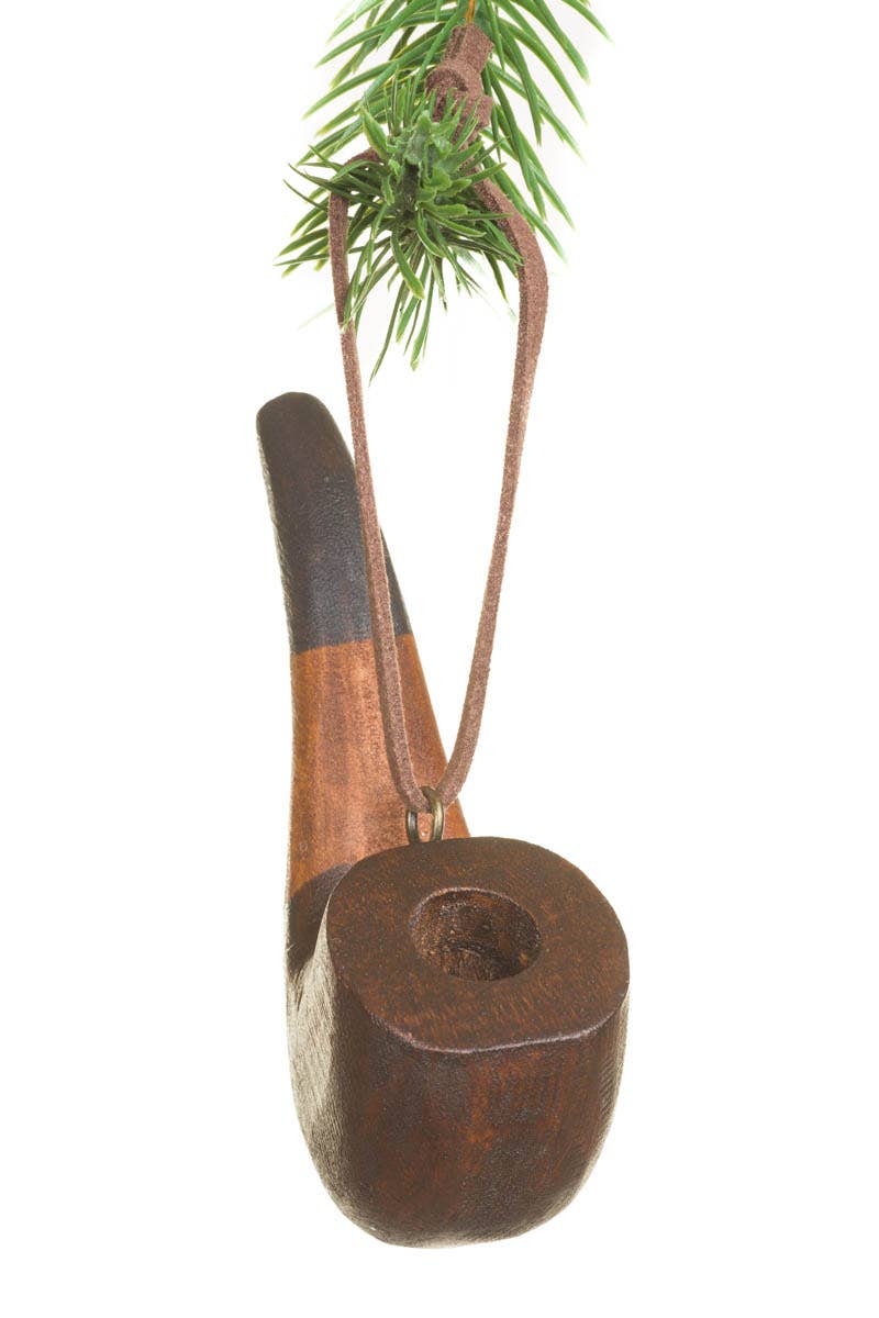 NEW - Brown Pipe Ornament - Foxy’s