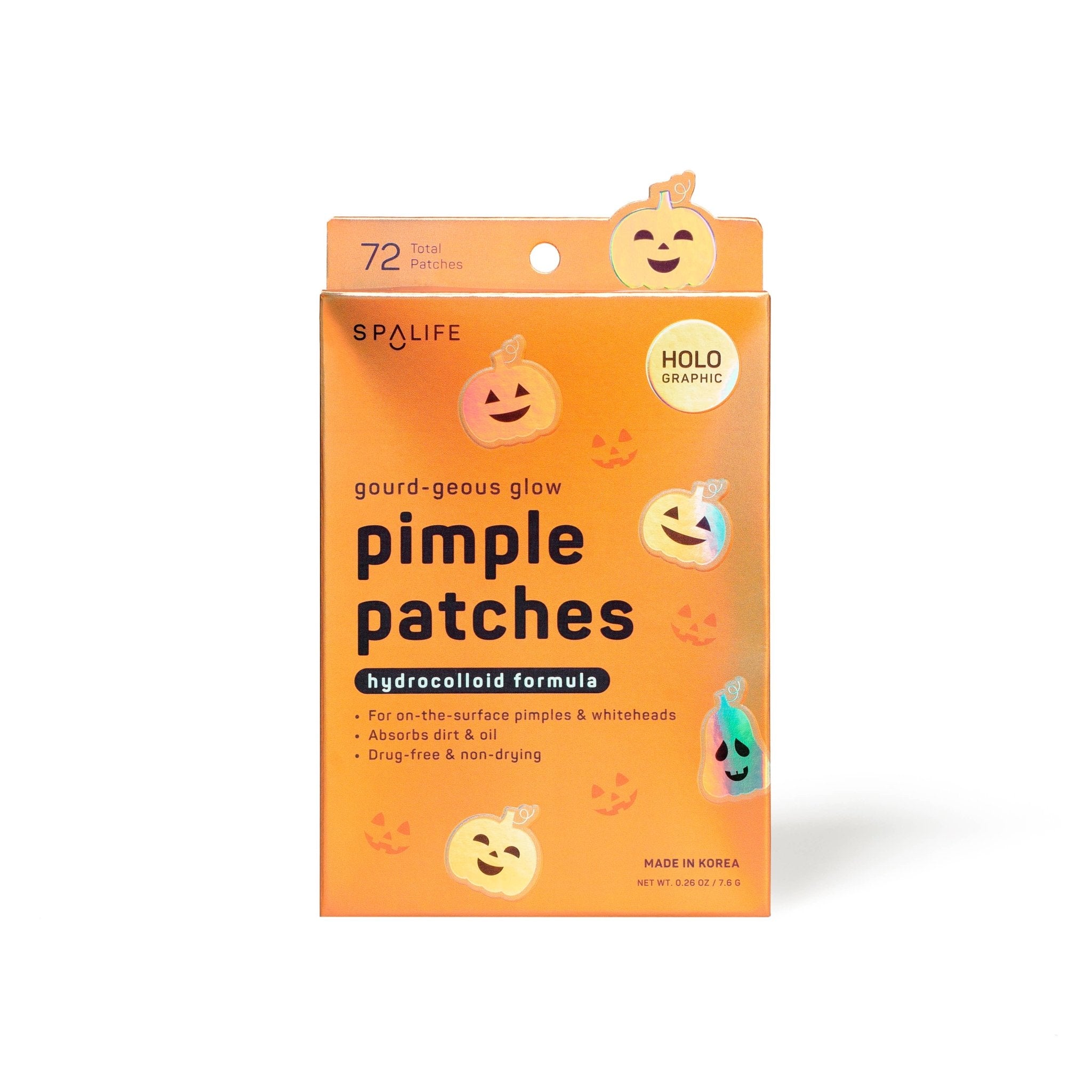 Halloween Holographic Pumpkin Pimple Patches - Foxy’s