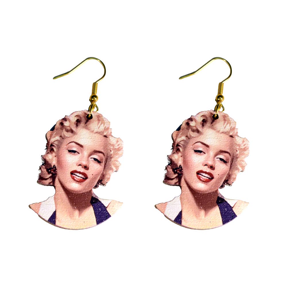 Marilyn Monroe Earrings - Foxy’s